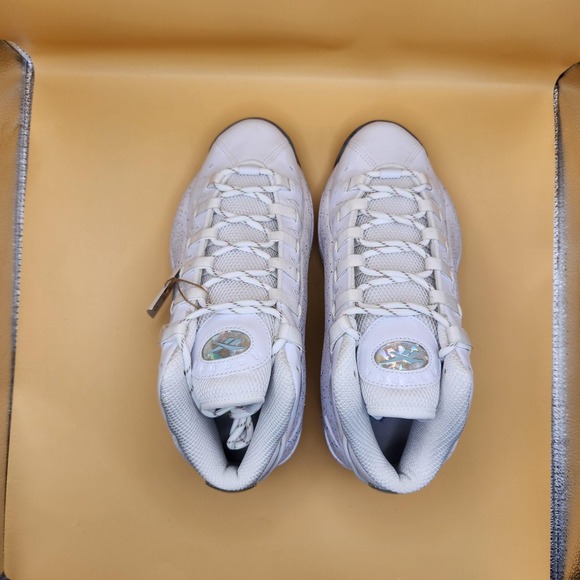 Reebok  Panini ES22 Shoes Mens Size 10 White Blast Prizm Basketball Sneakers - Picture 7 of 14